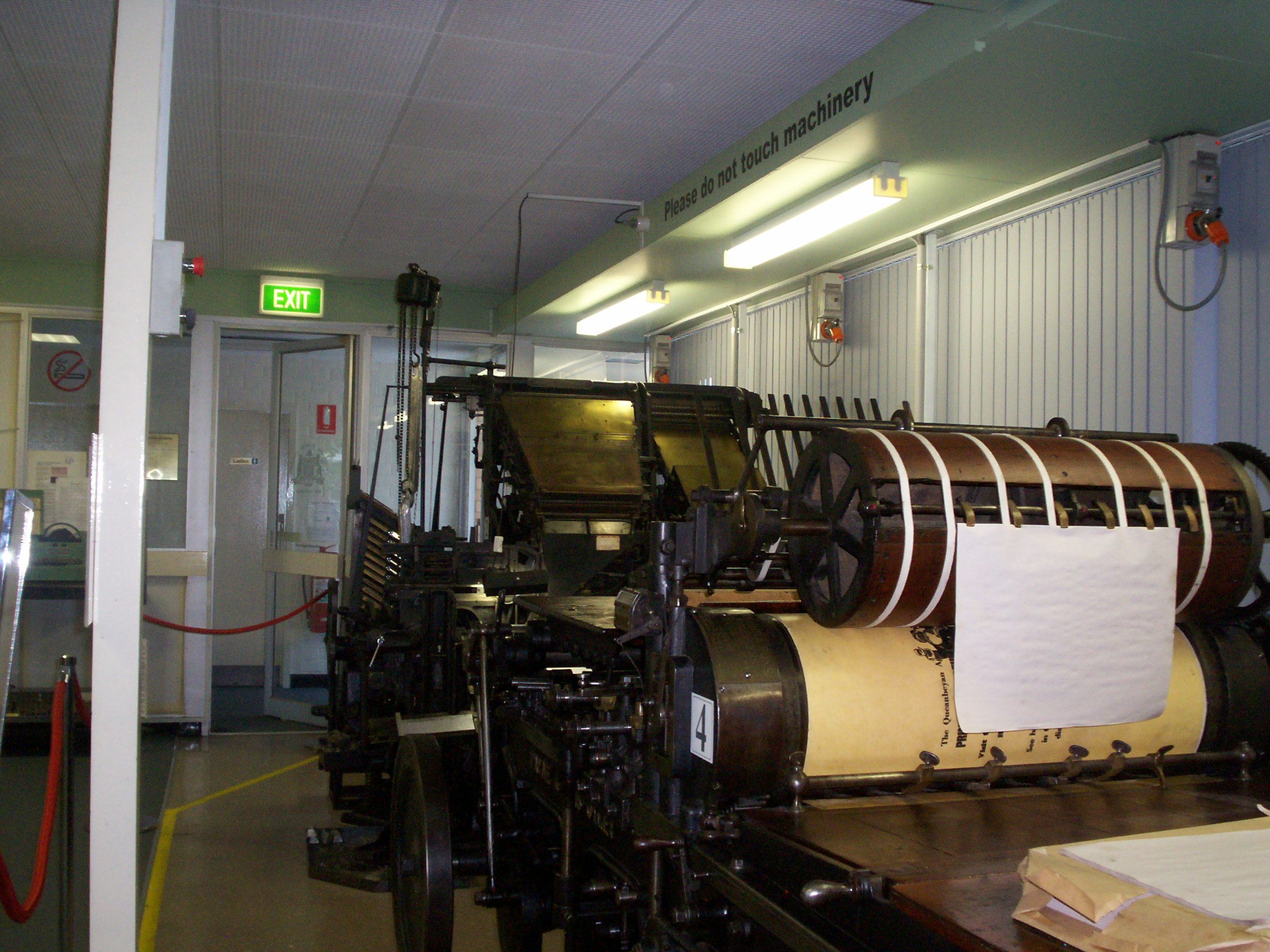 Queanbeyan Printing Museum MGNSW