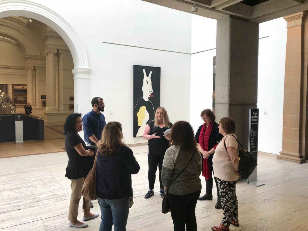 Jade Kerin completed a tailored mentorship with the Art Gallery of NSW in October 2018 focusing on Marketing and Visitor Experiences
