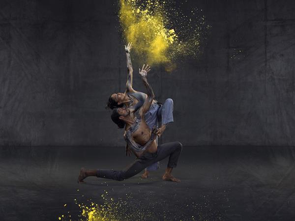 30 years of sixty five thousand, Rika Hamaguchi and Tyrel Dulvarie, Bangarra Dance Theatre. Photo by Daniel Boud