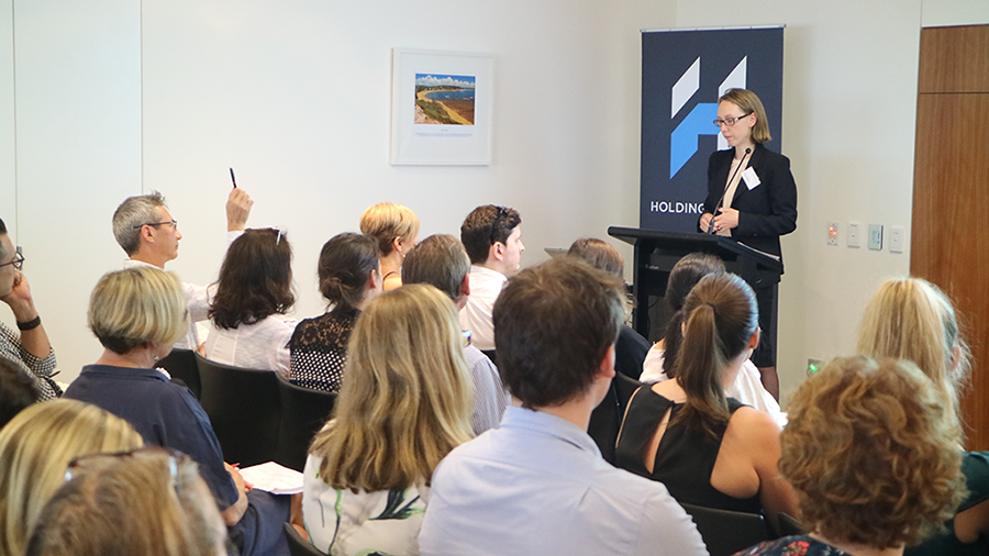 Holding Redlich and Arts Law: Contractor v Employee in the Arts event, 2018. Photo Patrick McCarthy, Arts Law.
