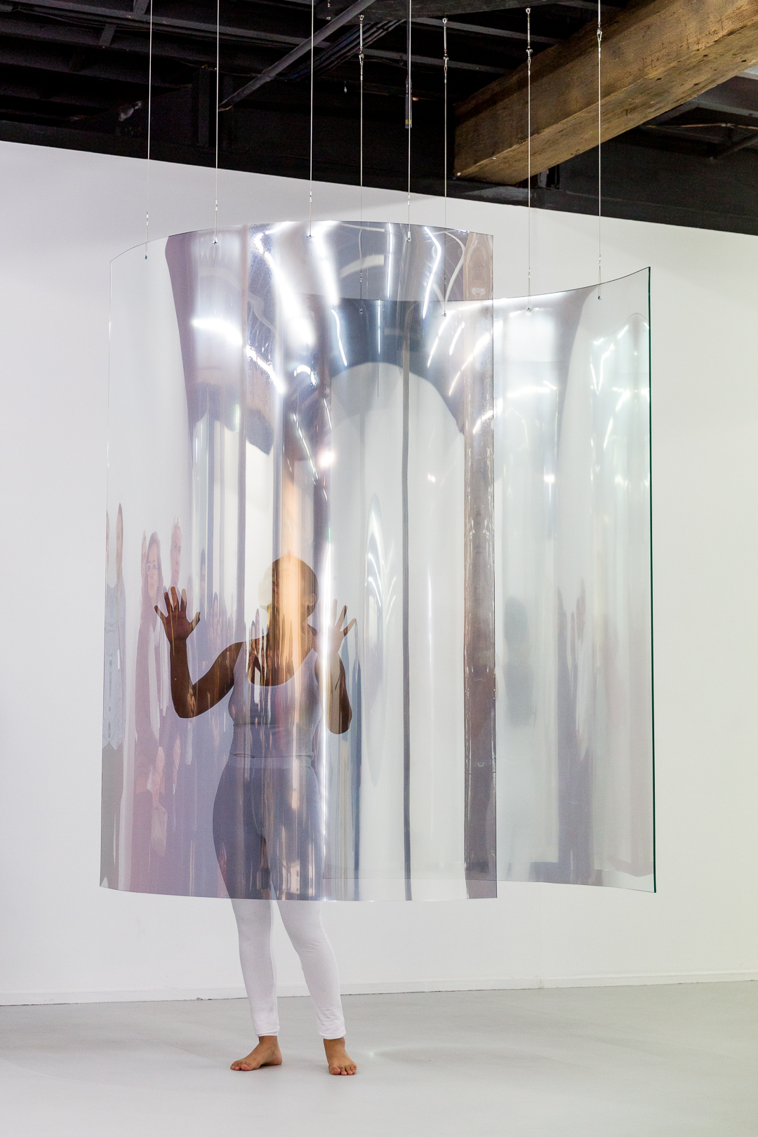 Mel O’Callaghan, Respire, respire, 2019 performance and installation at Artspace, Sydney, courtesy the artist and Kronenberg Mais Wright, Sydney; Galerie Allen, Paris; Belo-Galsterer, Lisbon. Photograph by Document Photography
