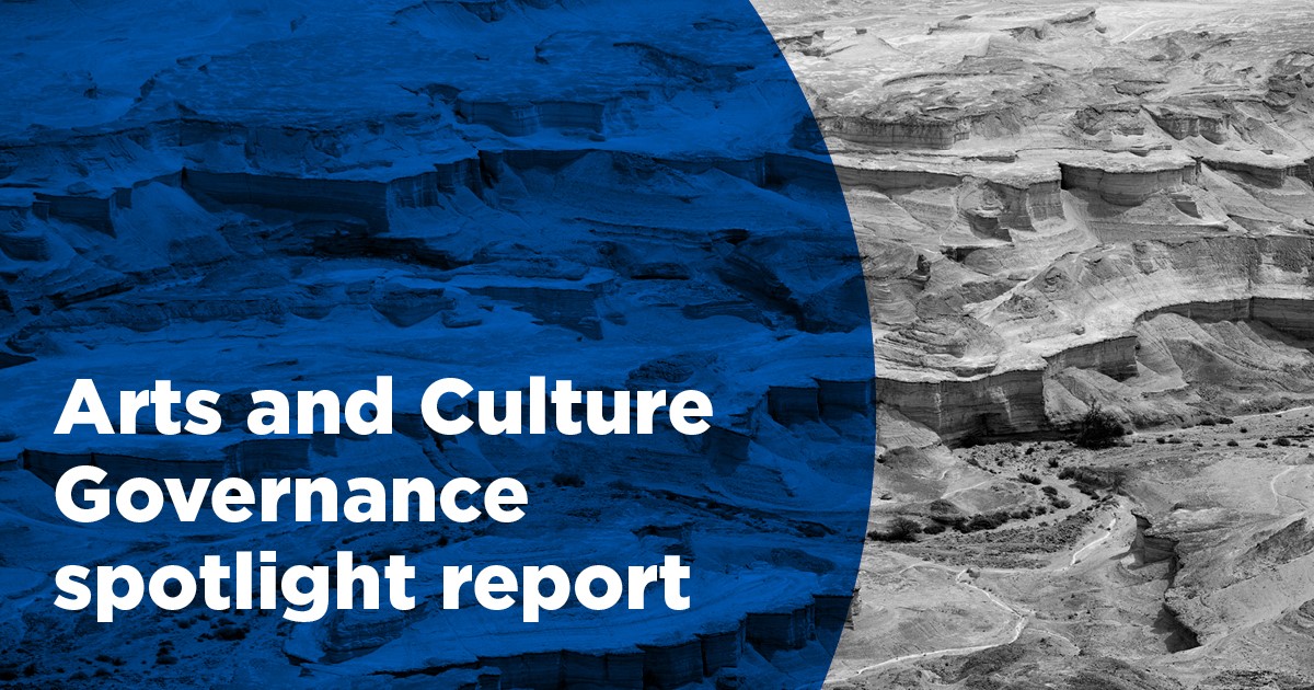 Arts and Culture Governance Spotlight Report
