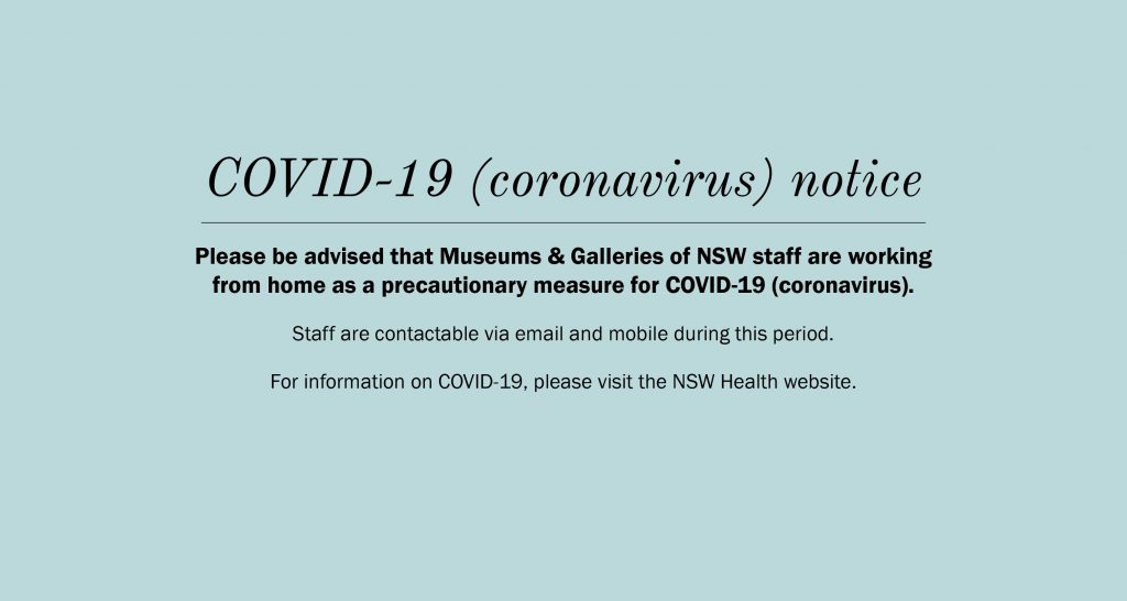 COVID19 (Coronavirus) Notice MGNSW