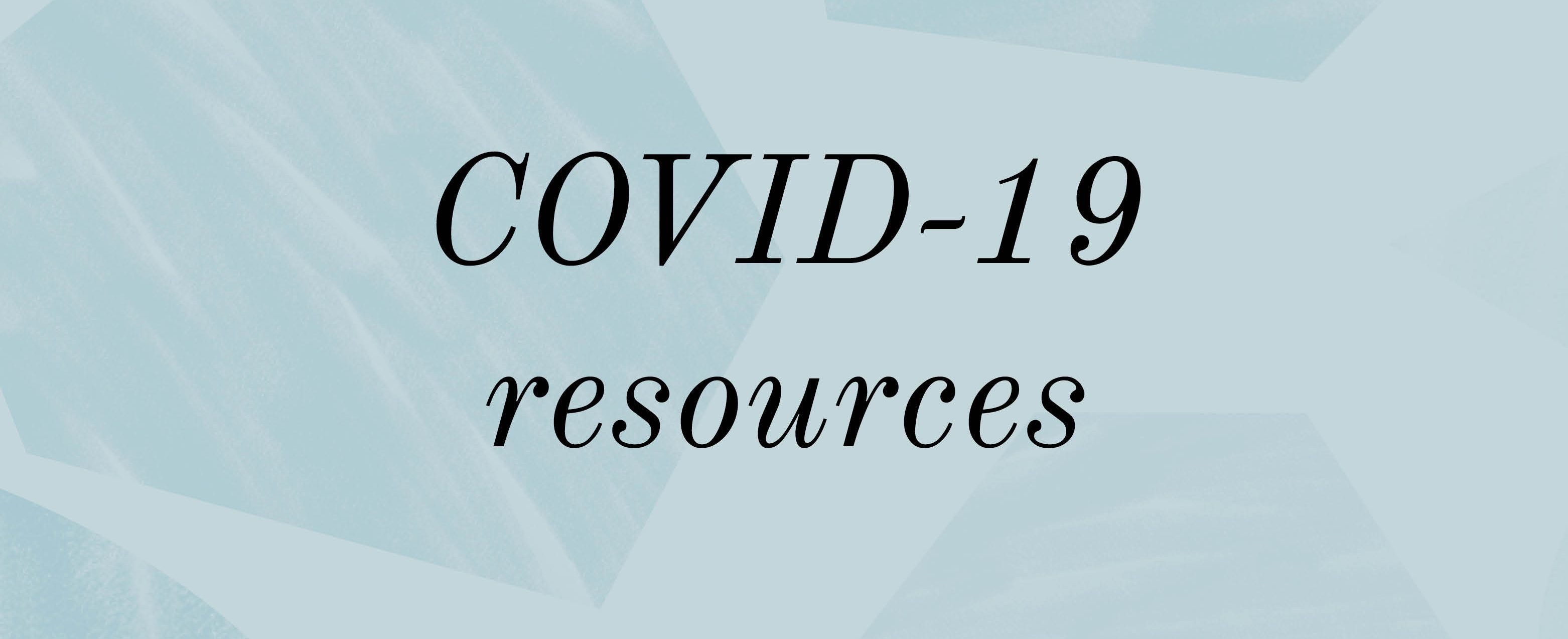 Covid 19 Resources Mgnsw