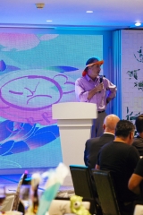 Speaking at the Public Galleries Summit, 2018