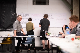 Workshop at Casula Powerhouse, 2019. Photo by Hamish Ta-me