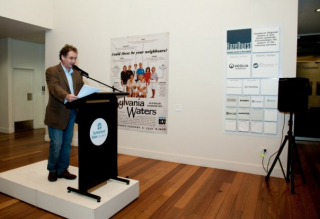 Speaking at an event for Sutherland Shire Council