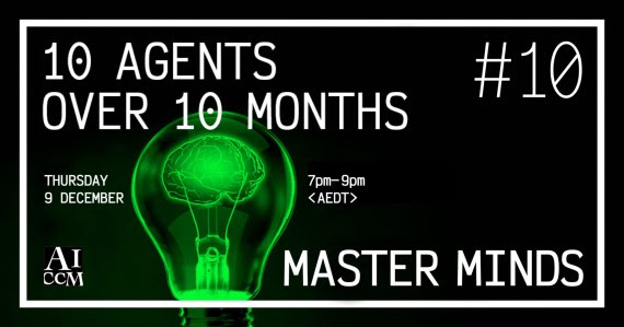 10 AGENTS OVER 10 MONTHS #10: MASTER MINDS