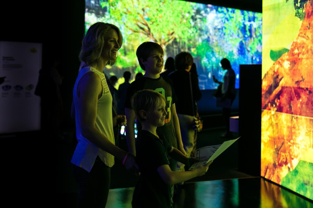 Learn & Play! teamLab Future Park exhibition at the Powerhouse in 2018