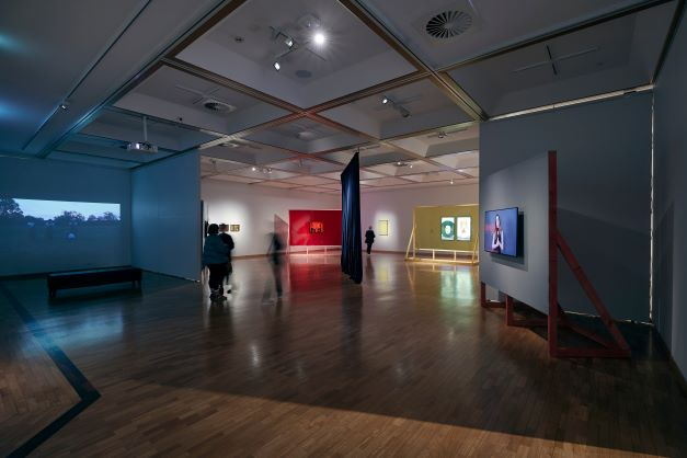 Installation view, Barbara Cleveland | Thinking Business, Gosford Regional Gallery, 2022
