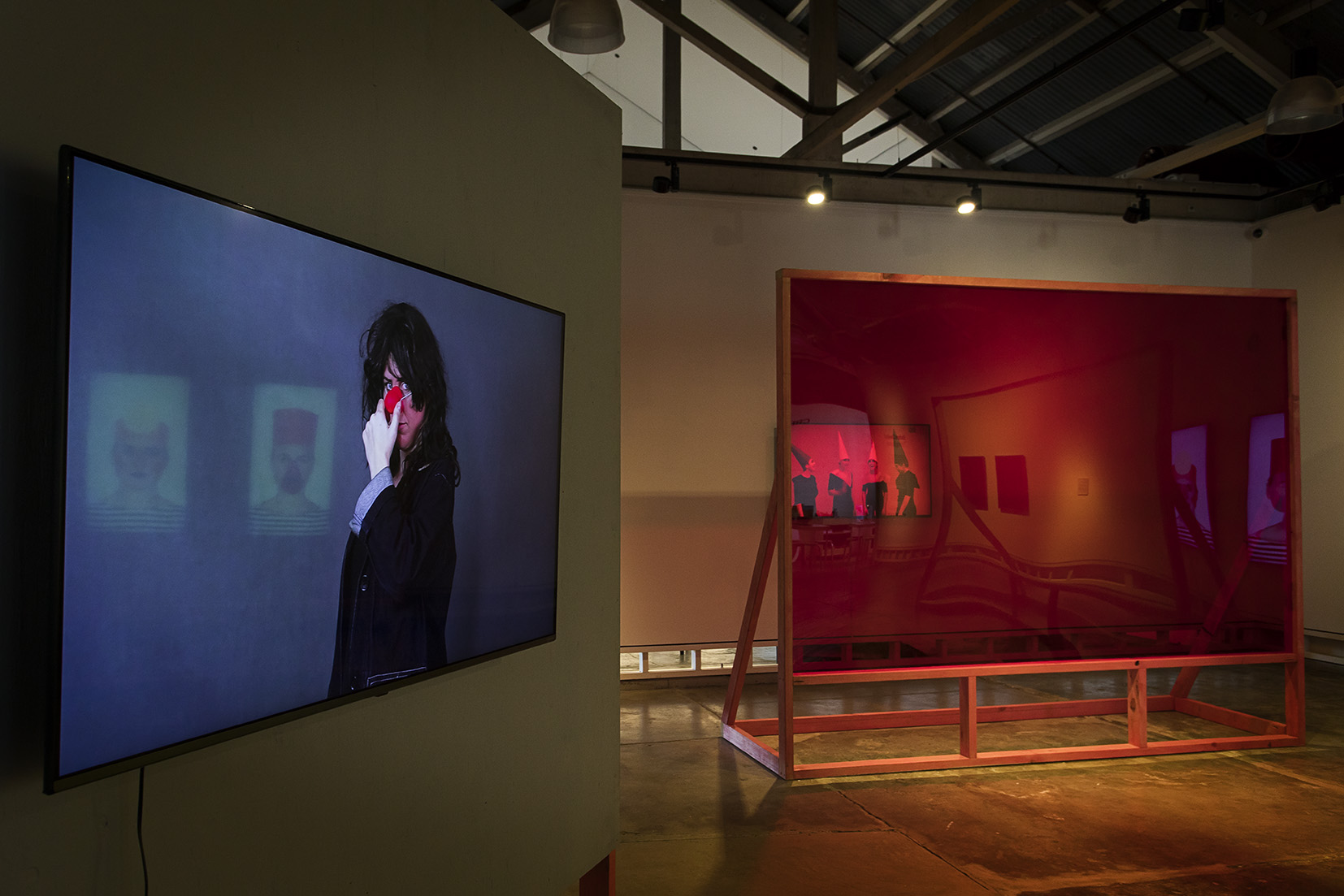 Installation view, Barbara Cleveland | Thinking Business, The Condensery, 2023