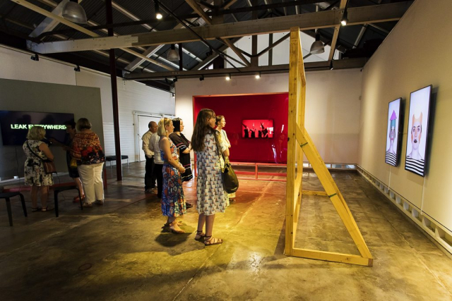 Installation view, Barbara Cleveland | Thinking Business, The Condensery, 2023