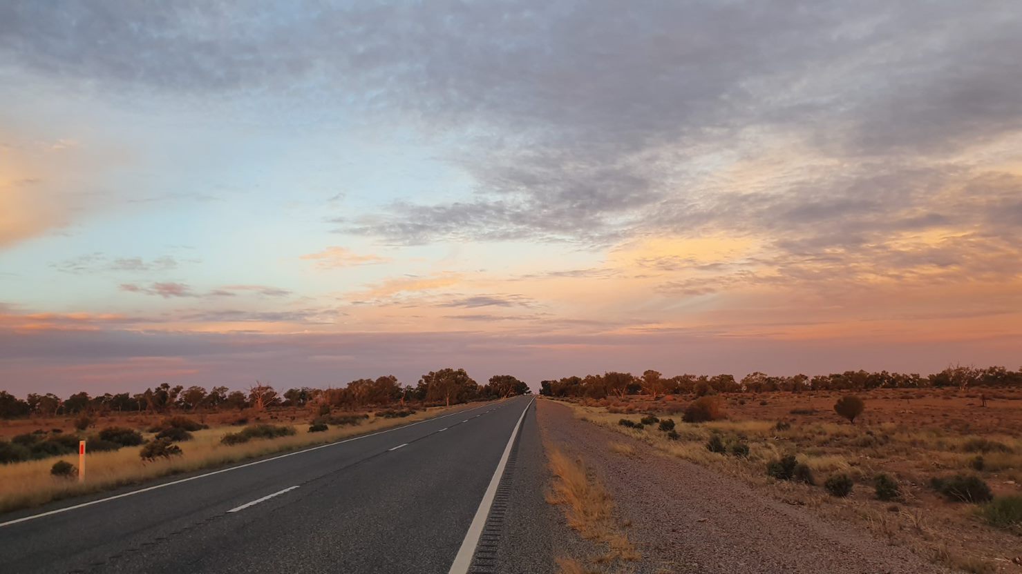 view of road