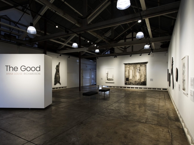 Anna Louise Richardson | The Good, exhibition view at The Condensery, Toogoolawah, QLD. Photo by Jim Filmer, Filmertography, 2023