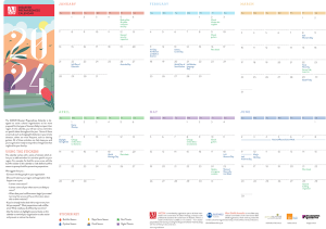 2024 Disaster Preparedness Calendar