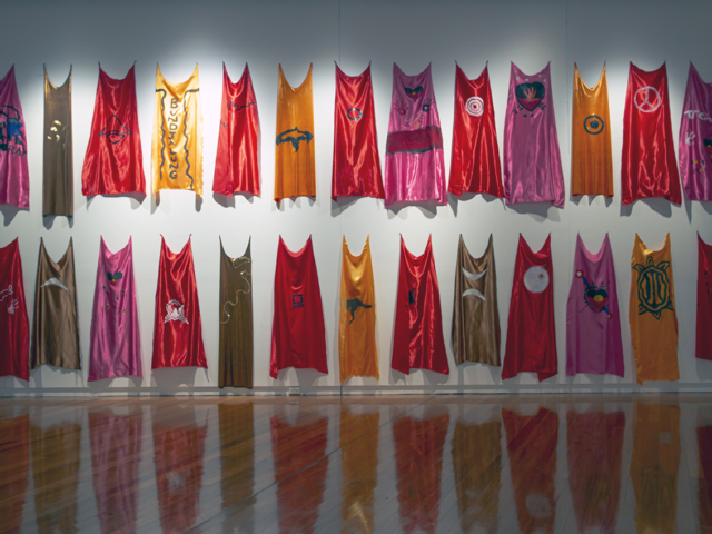 Dennis Golding | POWER - The Future is Here, curated by Kyra Kum-Sing, install view at Wagga Wagga Art Gallery 2023-2024. Image courtesy Wagga Wagga Art Gallery.