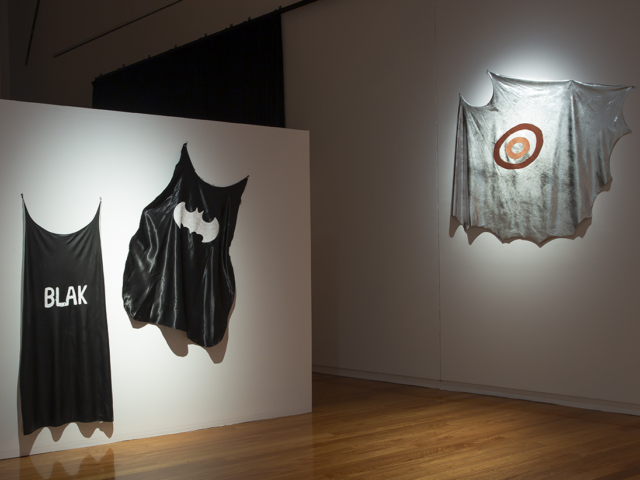 Dennis Golding | POWER - The Future is Here, curated by Kyra Kum-Sing, install view at Wagga Wagga Art Gallery 2023-2024. Image courtesy Wagga Wagga Art Gallery.