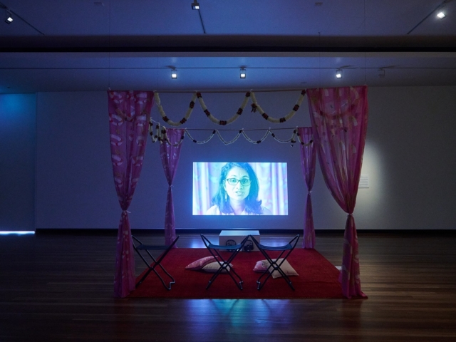 Zanny Begg | These Stories Will be Different, installation view at Artspace Mackay, 2023. Photo: Jim Cullen