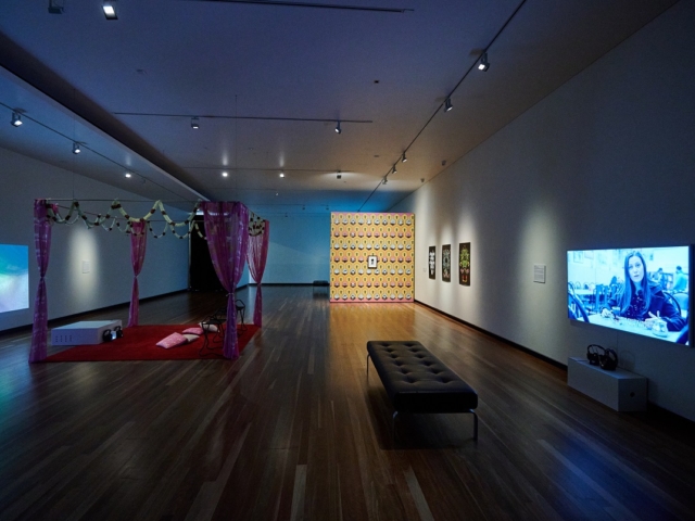 Zanny Begg | These Stories Will be Different, installation view at Artspace Mackay, 2023. Photo: Jim Cullen