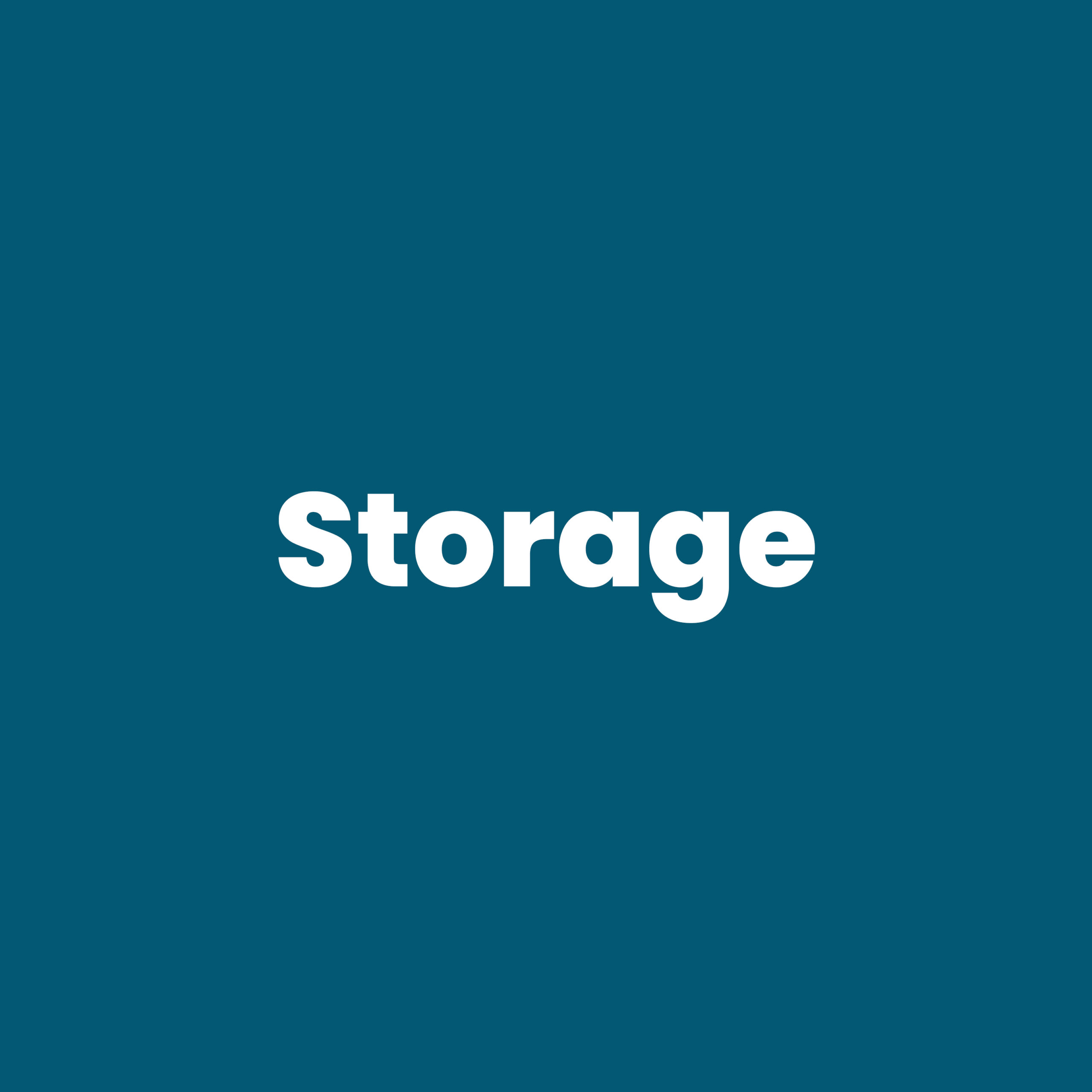 Storage - MGNSW