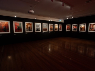 Dr Christian Thompson AO, House of Gold Installation view 8, Wagga Wagga Art Gallery, photography by Dylan Smyth
